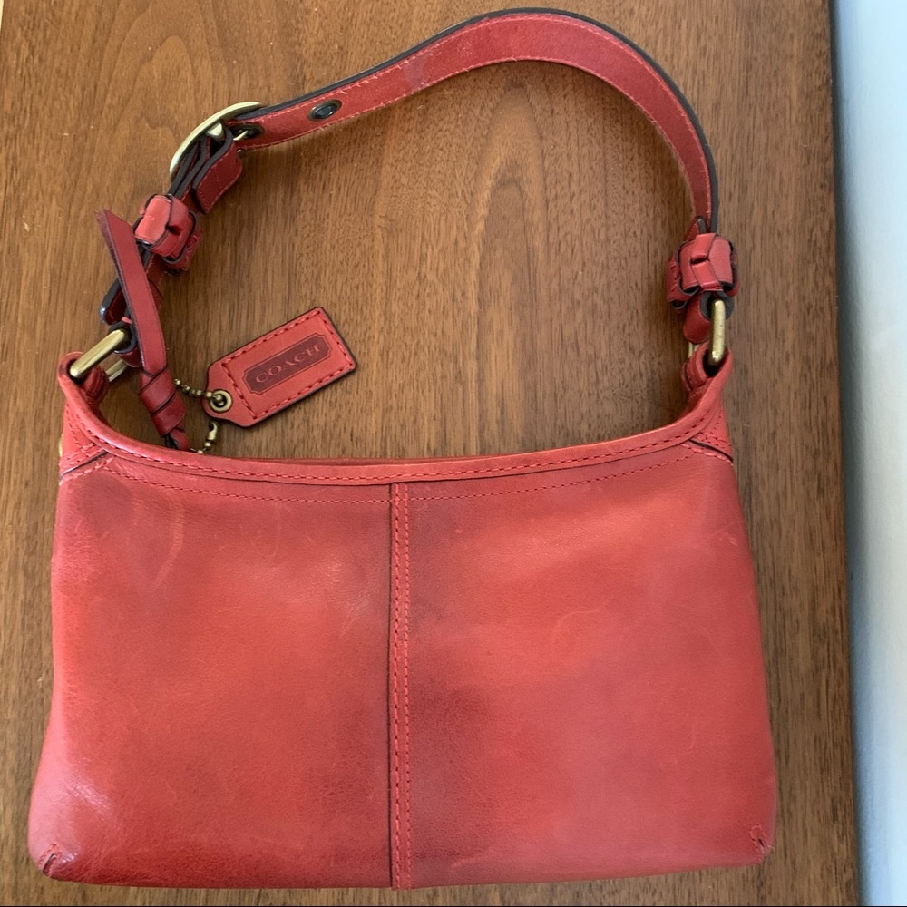 COACH tattersall bleeder hobo bag - Picture 5 of 10